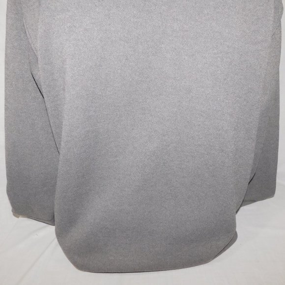 Columbia Mens L Gray Fleece Lined 1/4 Zip Pullover Sweater with Sherpa Collar - Picture 11 of 11